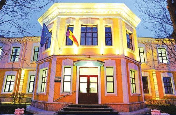 University campus view